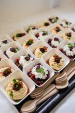 cocktail_traiteur_végétarien_houmous_betterave