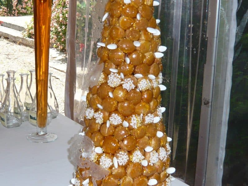 Pièce montée de petit chou