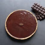 Tarte au chocolat noir 10 parts